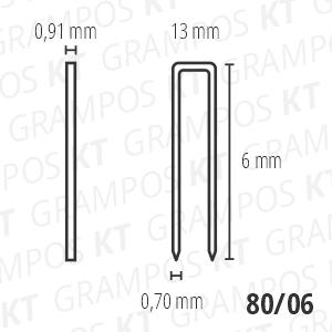 Grampo KT 80/06